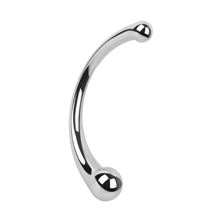 Prostata-Stimulator aus Edelstahl, Größe M, 18,3 cm