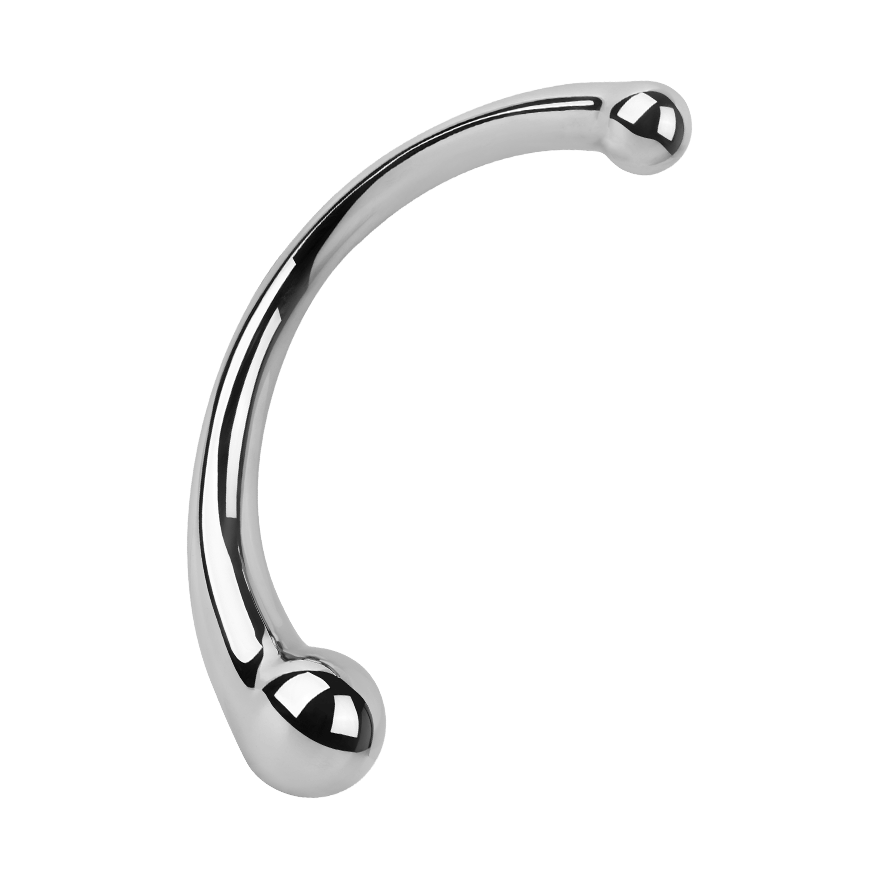 Prostata-Stimulator aus Edelstahl, Größe S, 16,2 cm