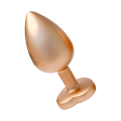 Large Pearl Pink Plug, 9,5 cm Large Pearl Pink Plug, 9,5 cm