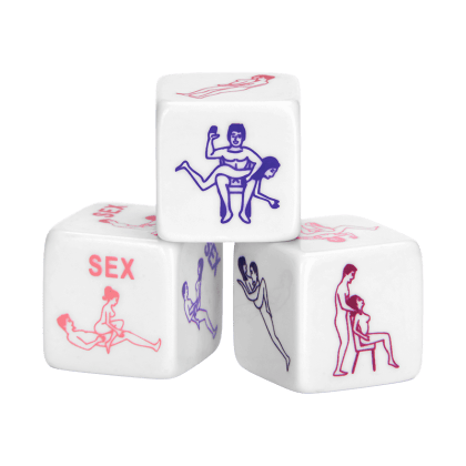 Lucky Sex Dice, 3 Teile Lucky Sex Dice, 3 Teile