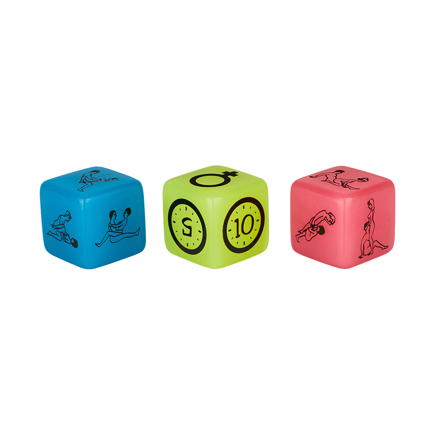 Glow In The Dark Sex! Dice