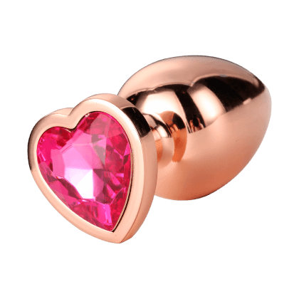 Large Rose Gold Plug, 9,5 cm Large Rose Gold Plug, 9,5 cm