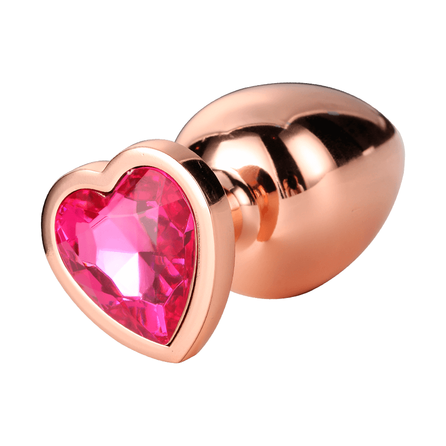 Large Rose Gold Plug, 9,5 cm