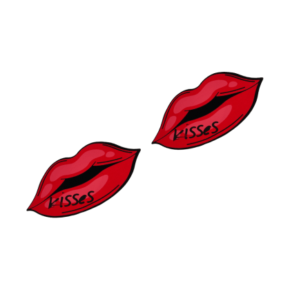 Selbstklebende Pasties Kisses, 1 Paar Selbstklebende Pasties Kisses, 1 Paar