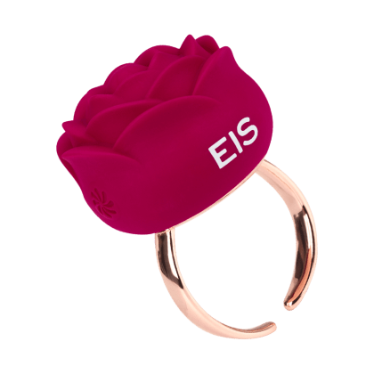 Rosen-Ring-Vibrator aus Silikon Rosen-Ring-Vibrator aus Silikon