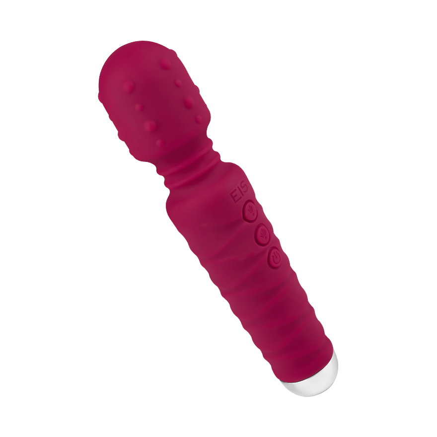 Strukturierter Massager aus Silikon, 20 cm