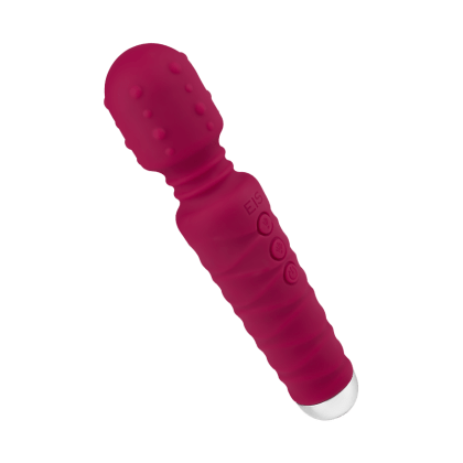 Strukturierter Massager aus Silikon, 20 cm Strukturierter Massager aus Silikon, 20 cm