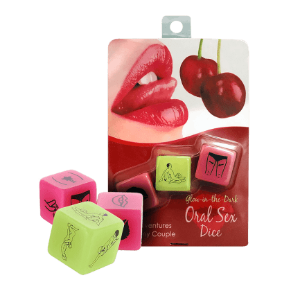 Glow-in-the-Dark Oral Sex Dice Glow-in-the-Dark Oral Sex Dice