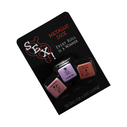 Sex! Metallic Dice Sex! Metallic Dice