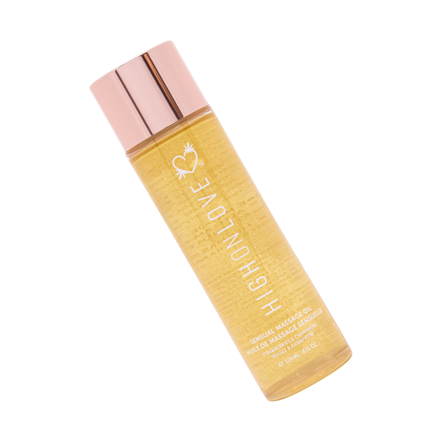Massage Oil Strawberries And Champagne, 120 ml
