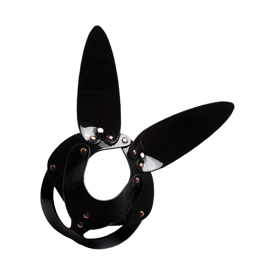 High Gloss Bondage Bunny Mask