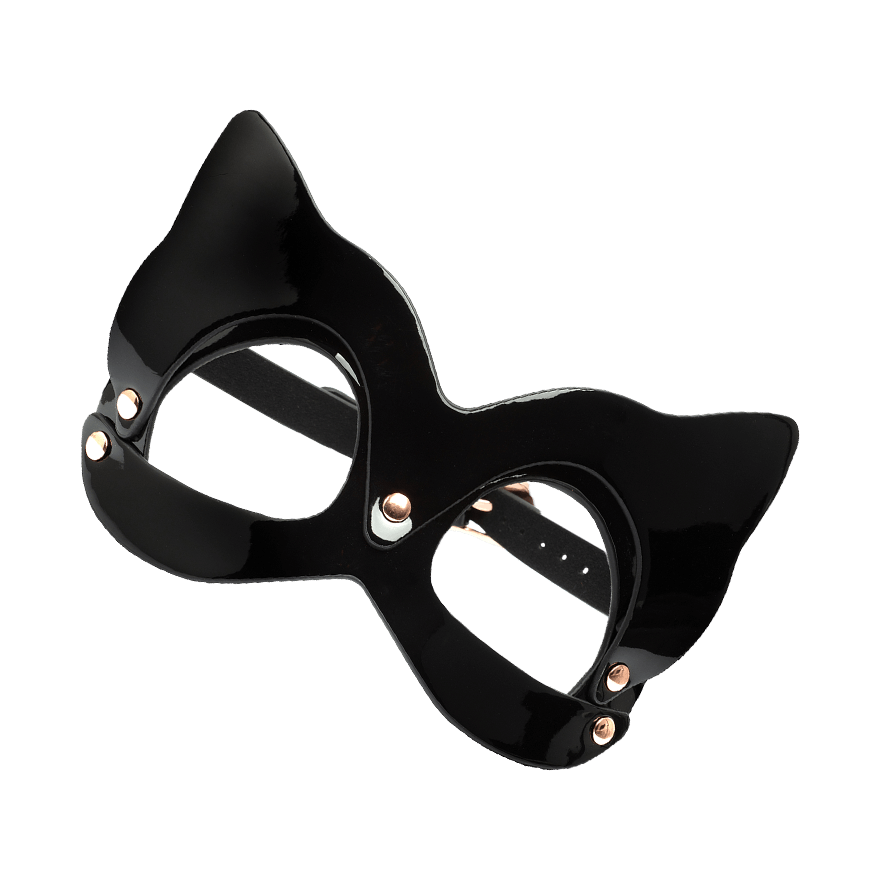 High Gloss Bondage Cat Mask