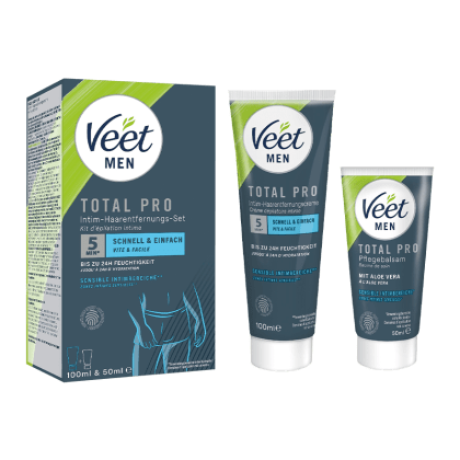 Veet Intim-Haarentfernungs-Set, 150 ml Veet Intim-Haarentfernungs-Set, 150 ml