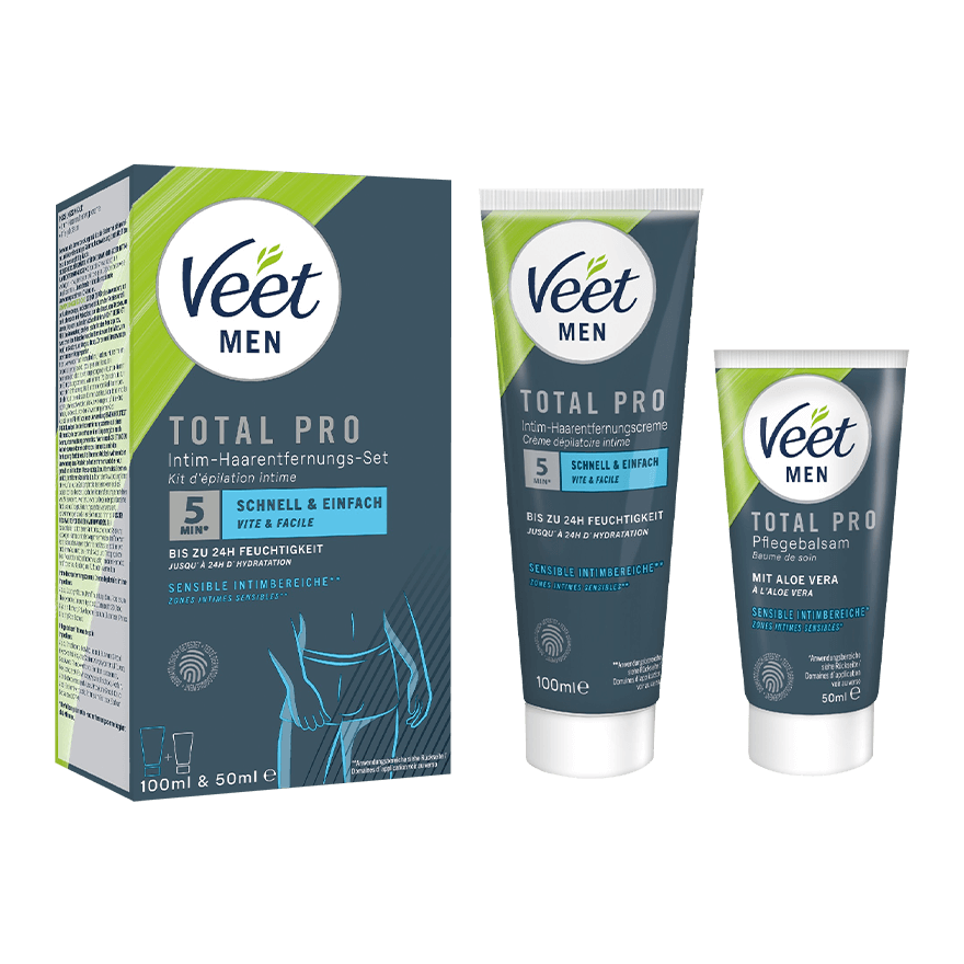 Veet Intim-Haarentfernungs-Set, 150 ml
