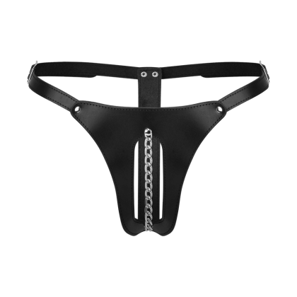 Ouvert-String mit Kette Ouvert-String mit Kette