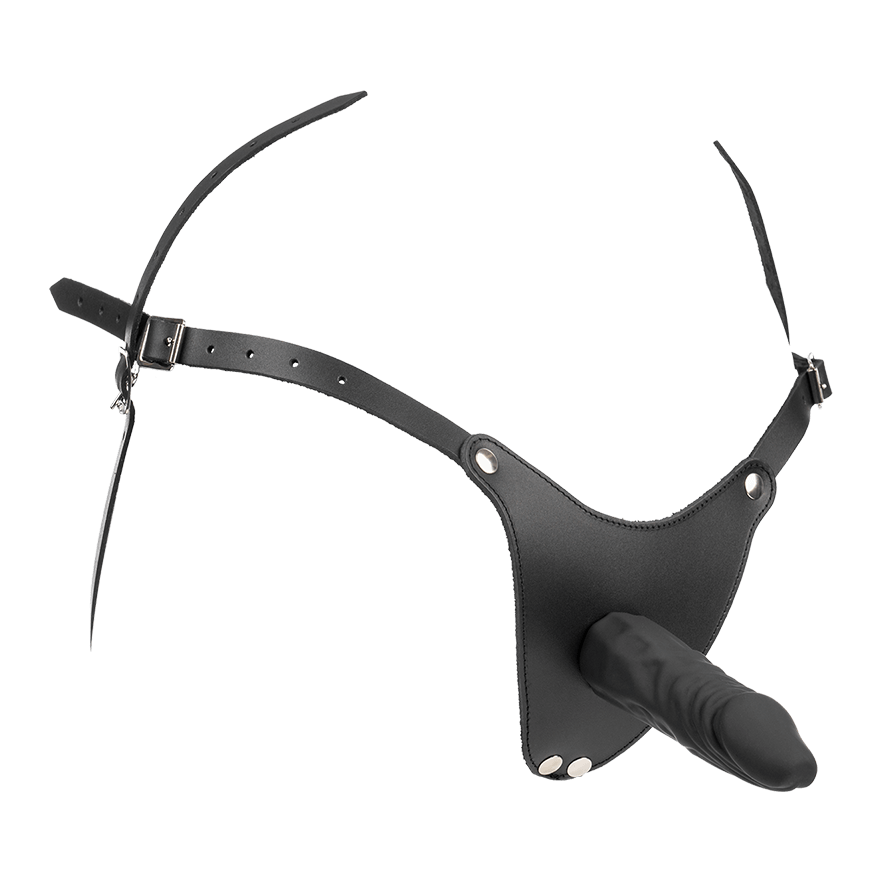 Strap-On-Geschirr aus Leder