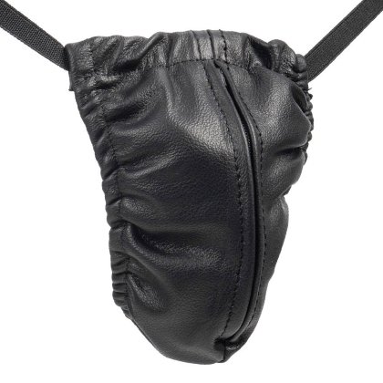 Knapper String mit Reißverschluss Knapper String mit Reißverschluss