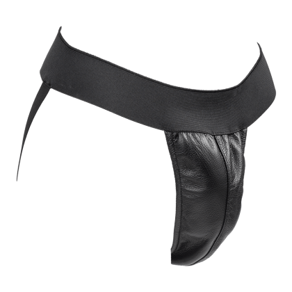Jock Strap mit Lederklappe Jock Strap mit Lederklappe