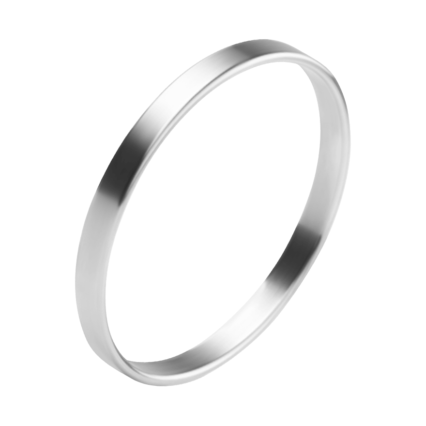 Penisring aus Edelstahl, 4,5 cm