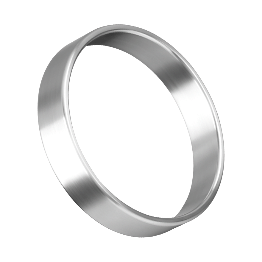 Breiter Edelstahl-Penisring, 4,5 cm