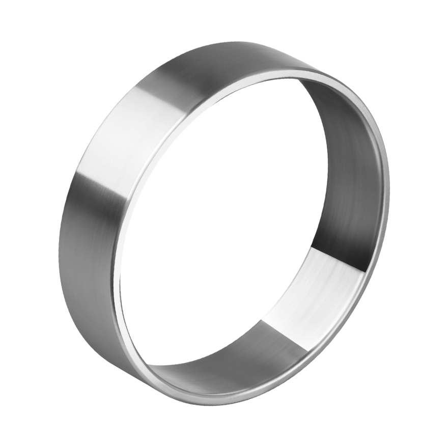 Sehr breiter Edelstahl-Penisring, 5,5 cm