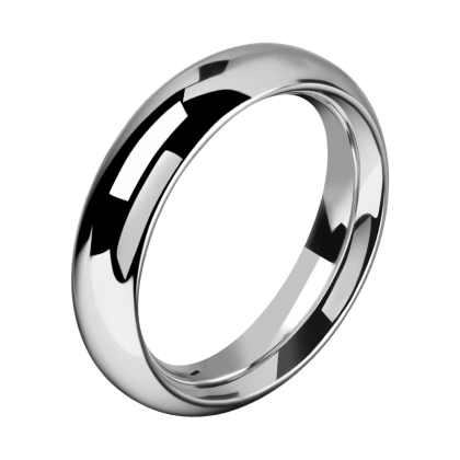 Breiter Edelstahl-Penisring, 4,5 cm Breiter Edelstahl-Penisring, 4,5 cm