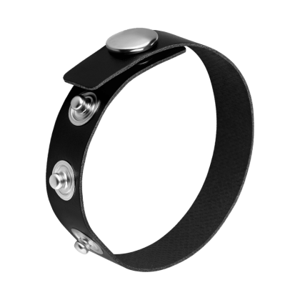 Leder-Penisgurt mit Druckknöpfen Leder-Penisgurt mit Druckknöpfen