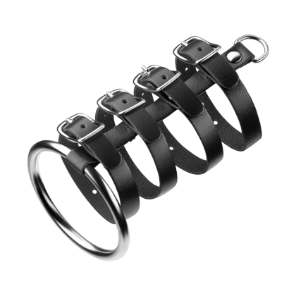 Penisring mit Gurten, 5 cm Penisring mit Gurten, 5 cm