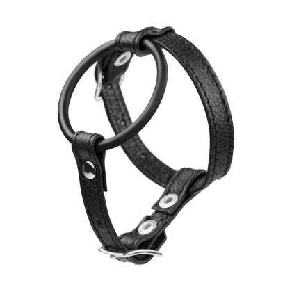 Penis-Hoden-Gurt mit Ring, 3,5 cm Penis-Hoden-Gurt mit Ring, 3,5 cm