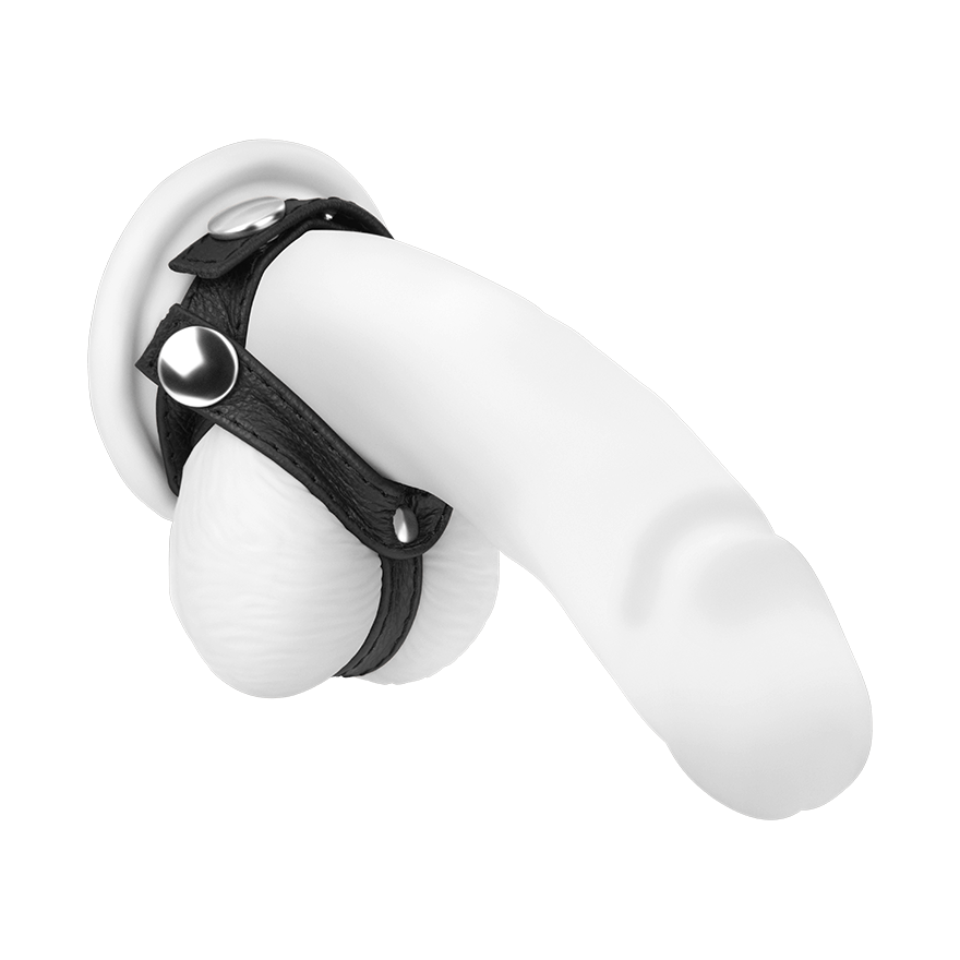Penis-Hoden-Manschette aus Leder