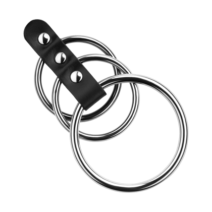 Penismanschette mit Ringen, 4 - 5,5 cm Penismanschette mit Ringen, 4 - 5,5 cm