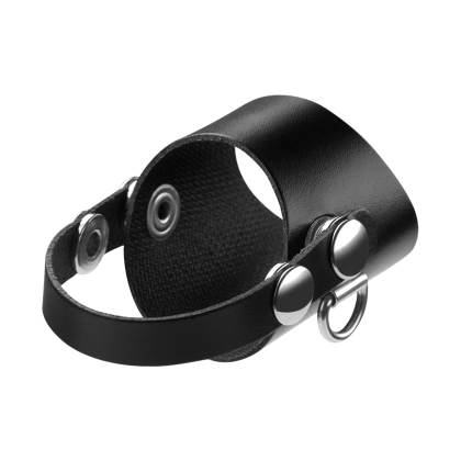 Eichelmanschette mit Riemen Eichelmanschette mit Riemen