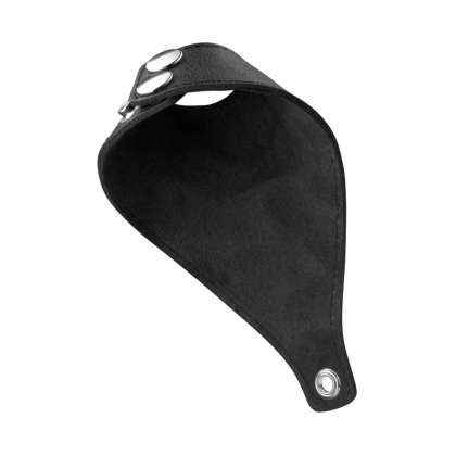 Schlichter Hodenfallschirm aus Leder Schlichter Hodenfallschirm aus Leder