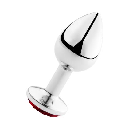 Analdildo mit Kristall, 7,5 cm Analdildo mit Kristall, 7,5 cm