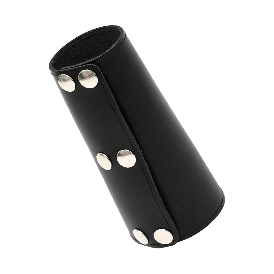Breite Ledermanschette
