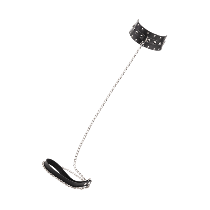 Breites Halsband mit Leine Breites Halsband mit Leine