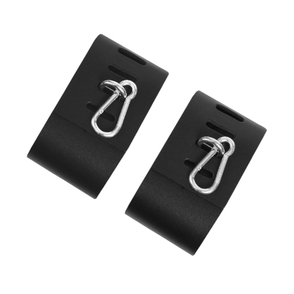 Puristische Fußfesseln mit Karabinern Puristische Fußfesseln mit Karabinern