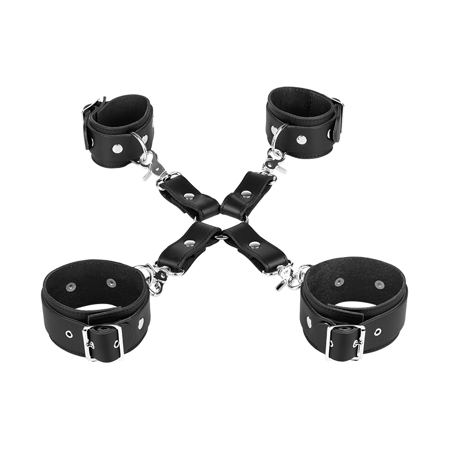 Hogtie-Set mit Hand- und Fußfesseln