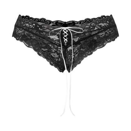Hinreißender Slip mit Frontschnürung Hinreißender Slip mit Frontschnürung