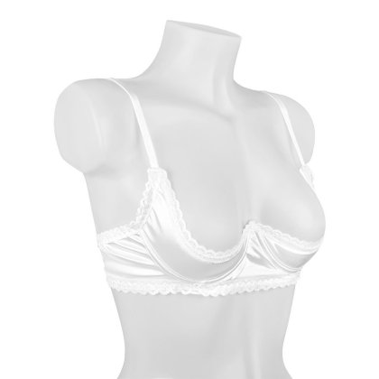 Zarte Büstenhebe mit Wimpernspitze, 1/4 Cup Zarte Büstenhebe mit Wimpernspitze, 1/4 Cup