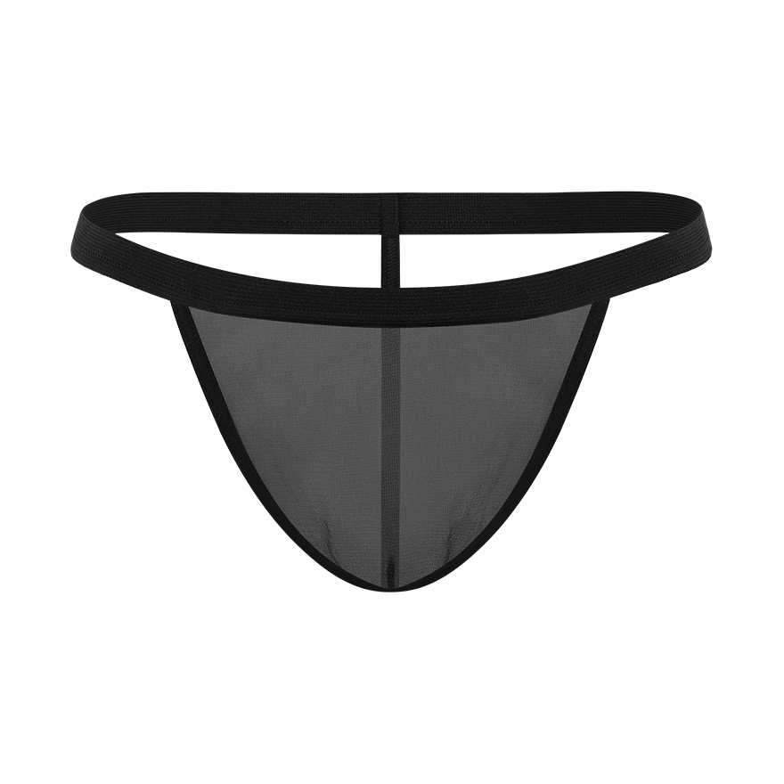 Sexy Tanga in transparenter Optik