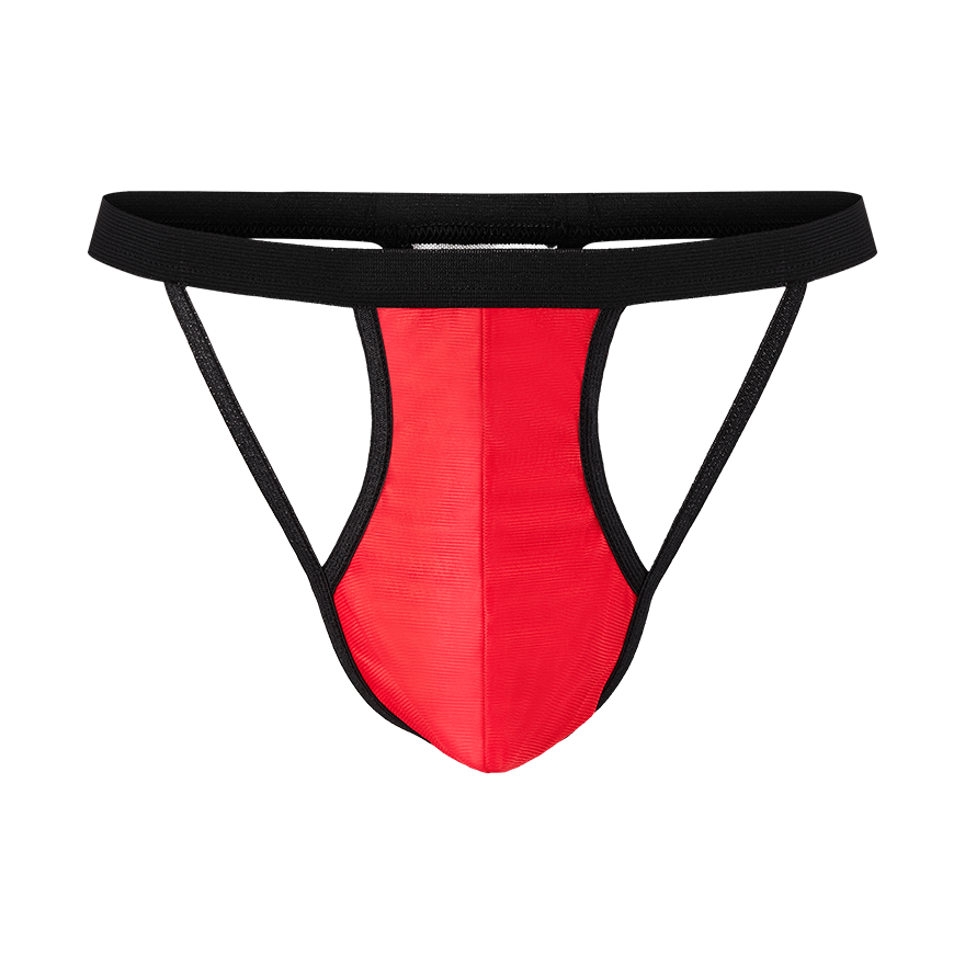 Aufregender Tanga in Riemen-Optik
