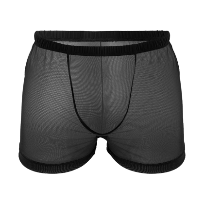 Transparente Mesh-Shorts Transparente Mesh-Shorts
