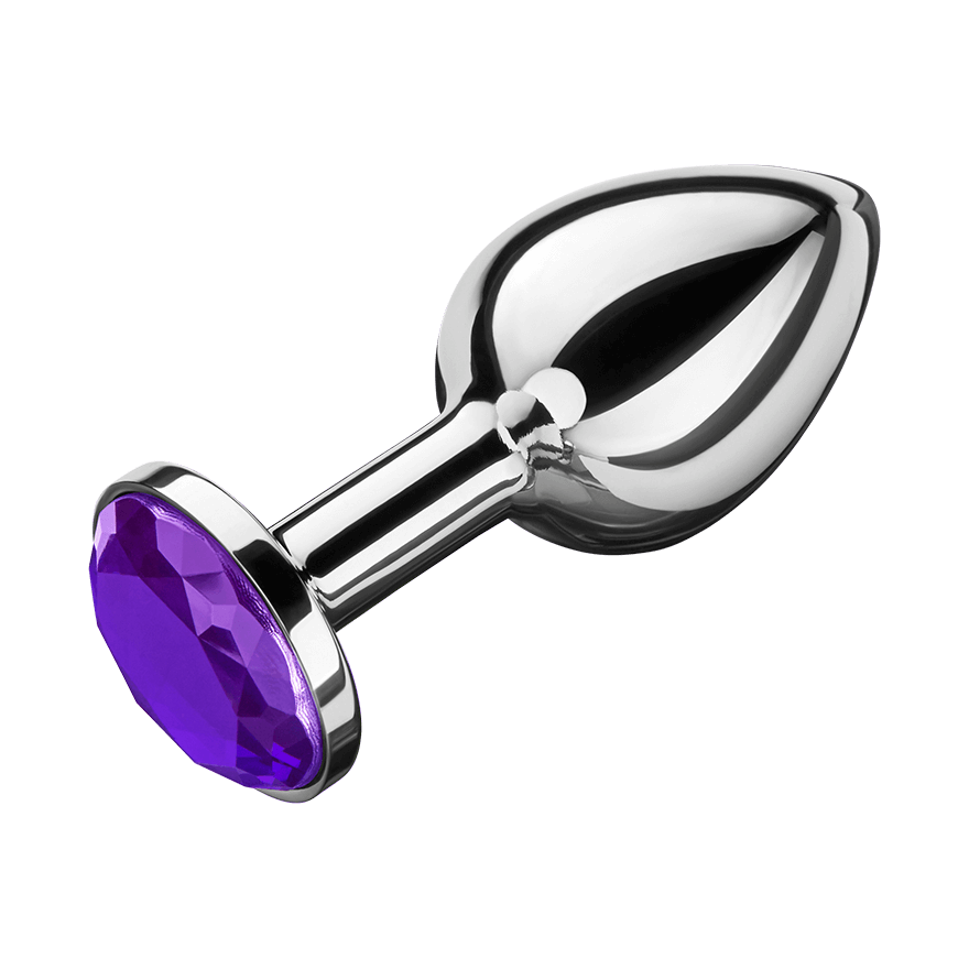 Kleiner Edelstahl-Buttplug, 7,5 cm