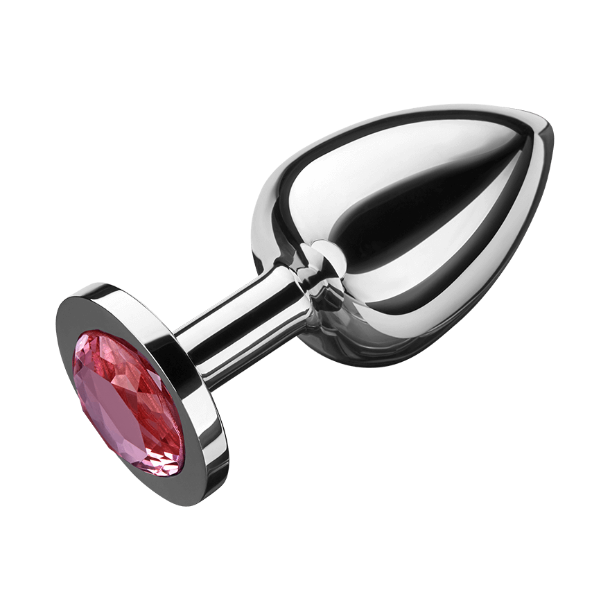 Großer Edelstahl-Buttplug, 10 cm