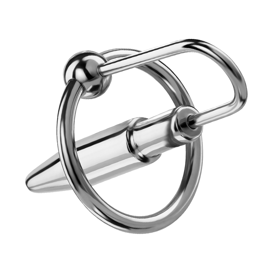 Penisplug mit Eichelring, 5,8 cm