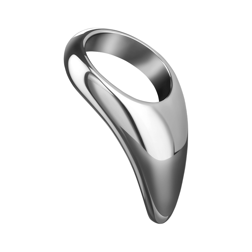 Teardrop-Cockring, 4,5 cm