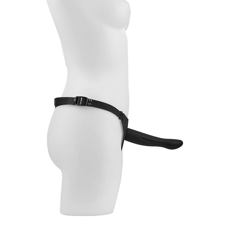 Strap-On Geschirr mit Dildo, 16 cm