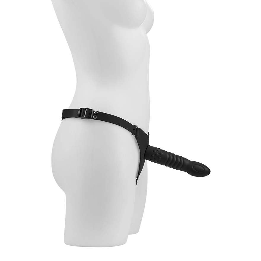 Strap-On Geschirr mit Dildo, 16 cm