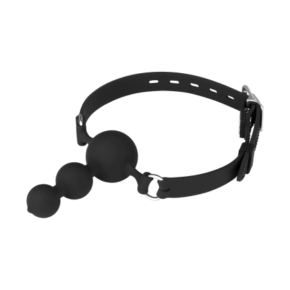 Knebel mit Silikonplug Knebel mit Silikonplug